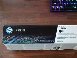 🎨HP Laserjet 126 A Druckerpatronen – CMY neu & Schwarz voll