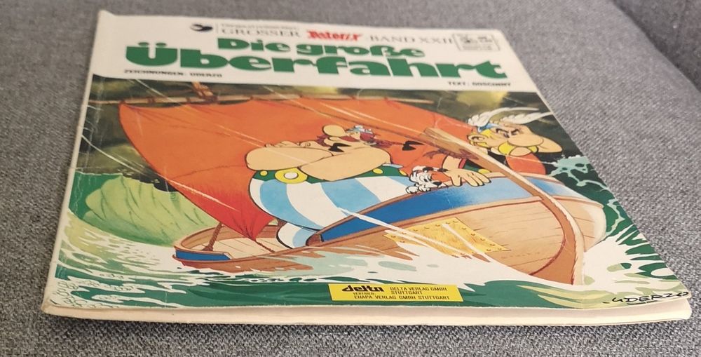 Asterix die grosse Überfahrt Band XXII faire Versandkosten Kaufen auf