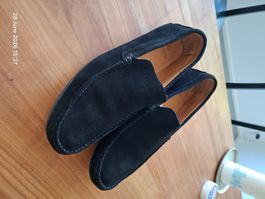 Finsbury-Loafer schwarz, sehr guter Zustand, 45