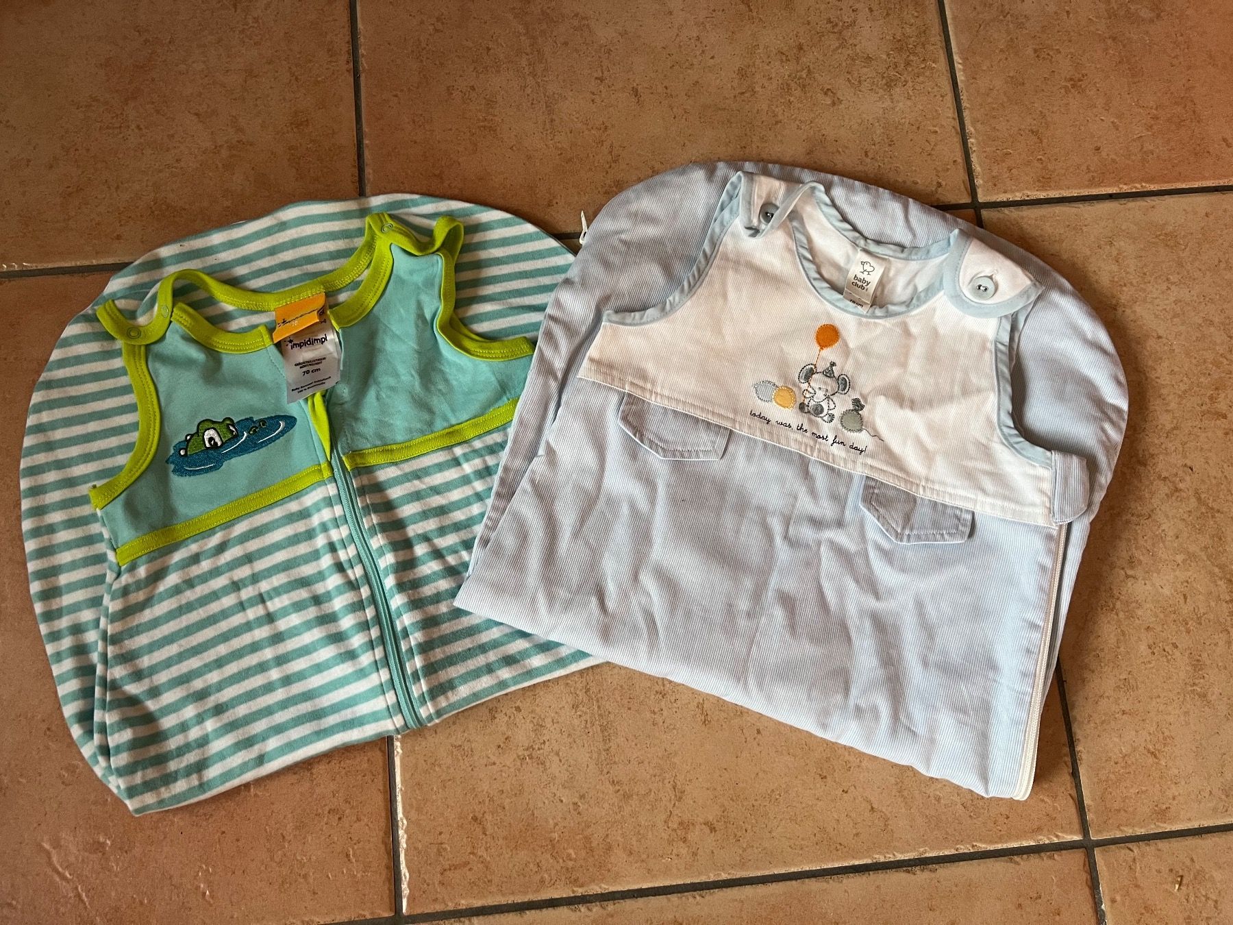 Schlafsäcke: 2x Baby Schlafsack 70 cm – Gebraucht aus Schmitten FR von FAJost