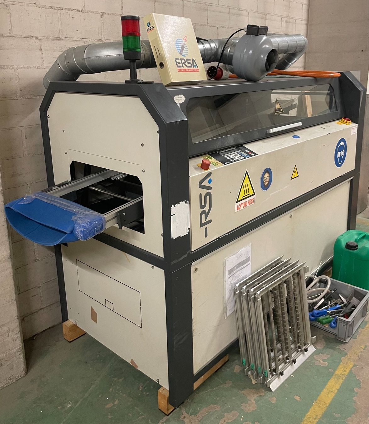 Tutte le macchine: Ersa ETS 330 Wellenlötmaschine – Usato da Bern venduto da Noisa 1