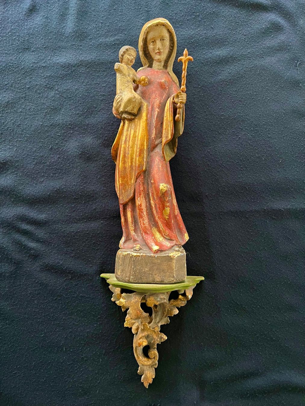 Sculture & Statue: Holzgeschnitzte Madonna um 1900 – Usato da Zürich venduto da rol_25yl