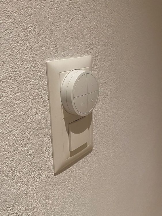 Philips Hue Tap Dial Switch Halterung EDIZIO due 2er Rahmen 7
