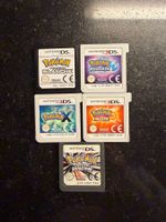 Lot 5 jeux Pokémon DS et 3DS