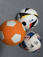 3x Bälle Set: Adidas EM 2024 (DE) + EM 2016 + KickerBall