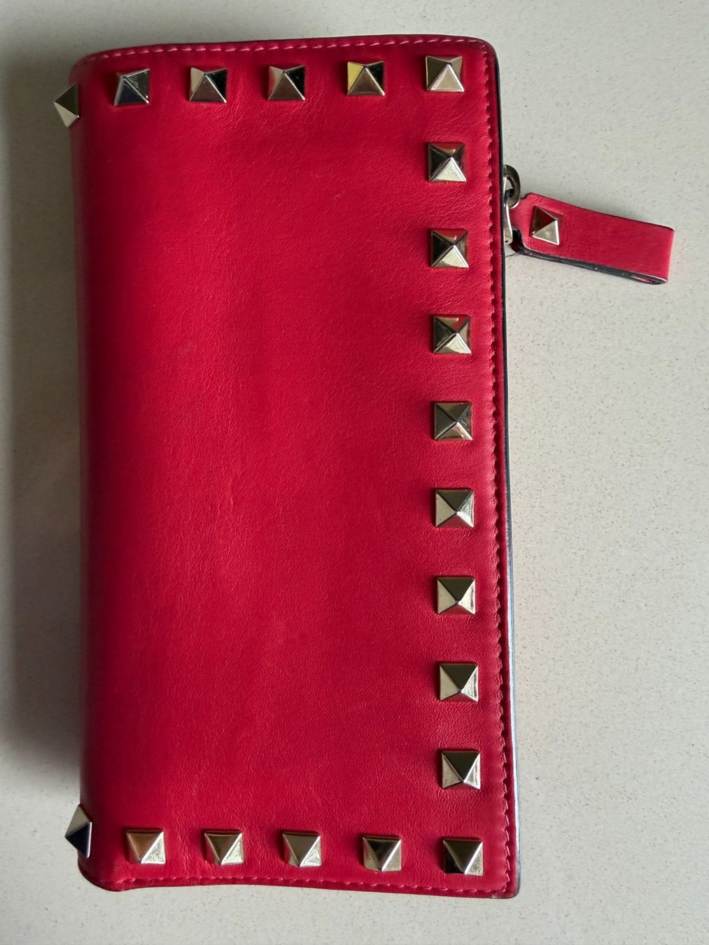 Valentino Portemonnaie: Valentino Rockstud Wallet Red - 100% Original – Gebraucht aus Zürich von bgg 7