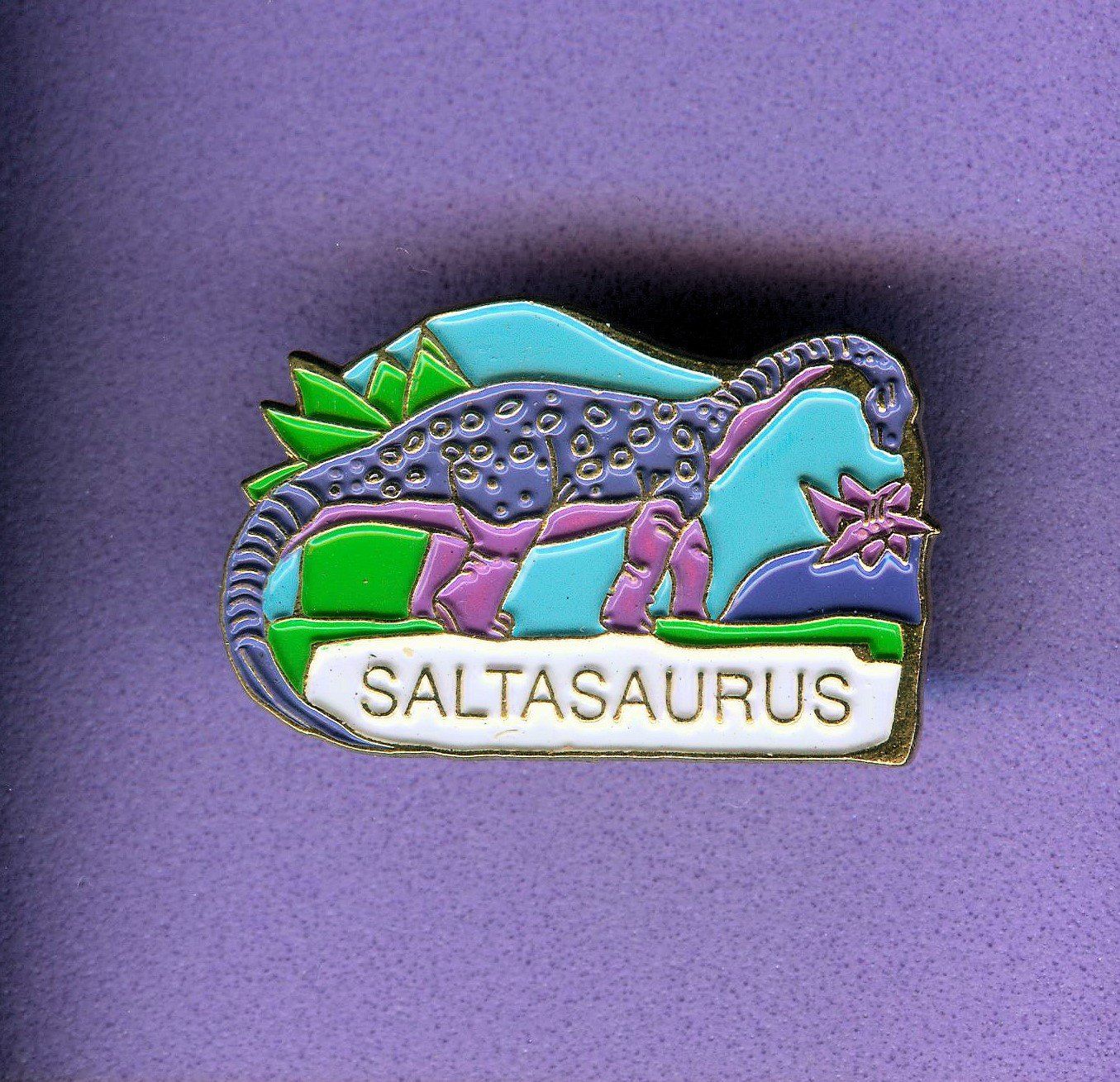 Plaketten & Abzeichen: Saurier  SALTASAURUS – Gebraucht aus Winterthur von Sammleroase