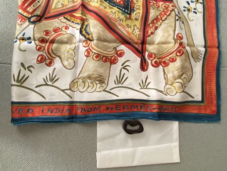 Original Hermes Foulard Beloved India