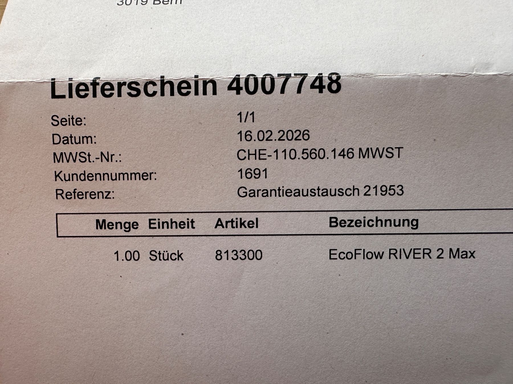 Ecoflow Akkus: ECOFLOW RIVER 2 Max - Tragbare Powerstation/Batterie – Neu (gemäss Beschreibung) aus Bern von pek01 3
