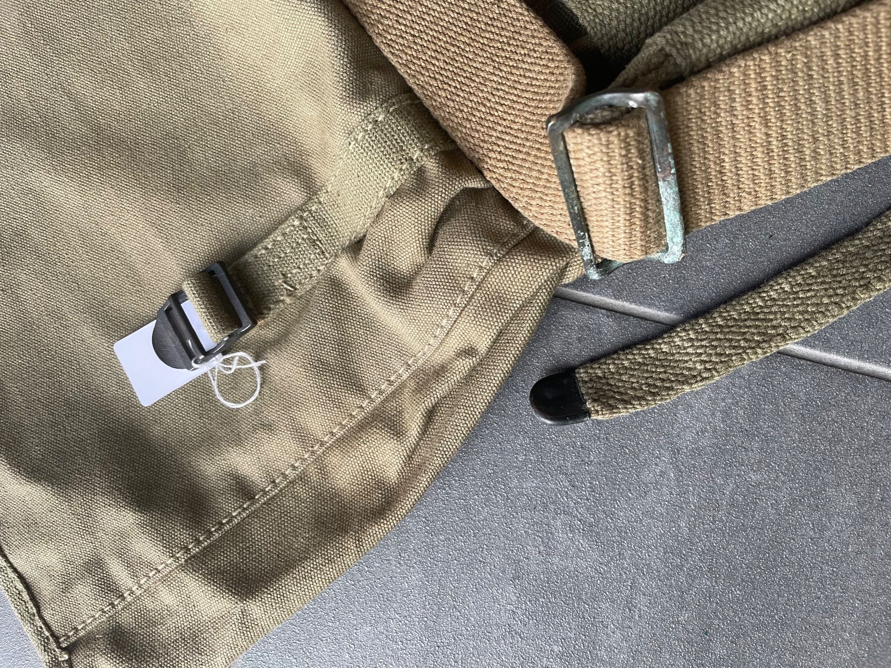 US Army Uniformi: US marine WW2 Knapsack M1941 – Usato da Oberbütschel venduto da Woodie2005 2