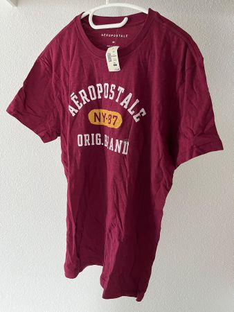 Aeropostale T-Shirt „M“ Bordeauxrot (Fabrikneu)