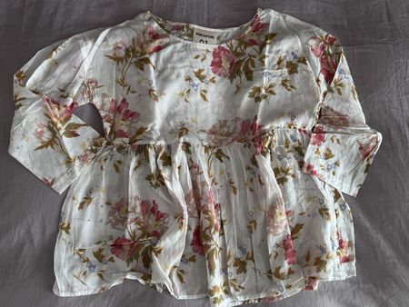 SEMICOUTURE 01 - Bluse mit Blumenmuster, Gr S