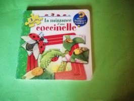 Livre puzzle LA naissance d'une coccinelle.