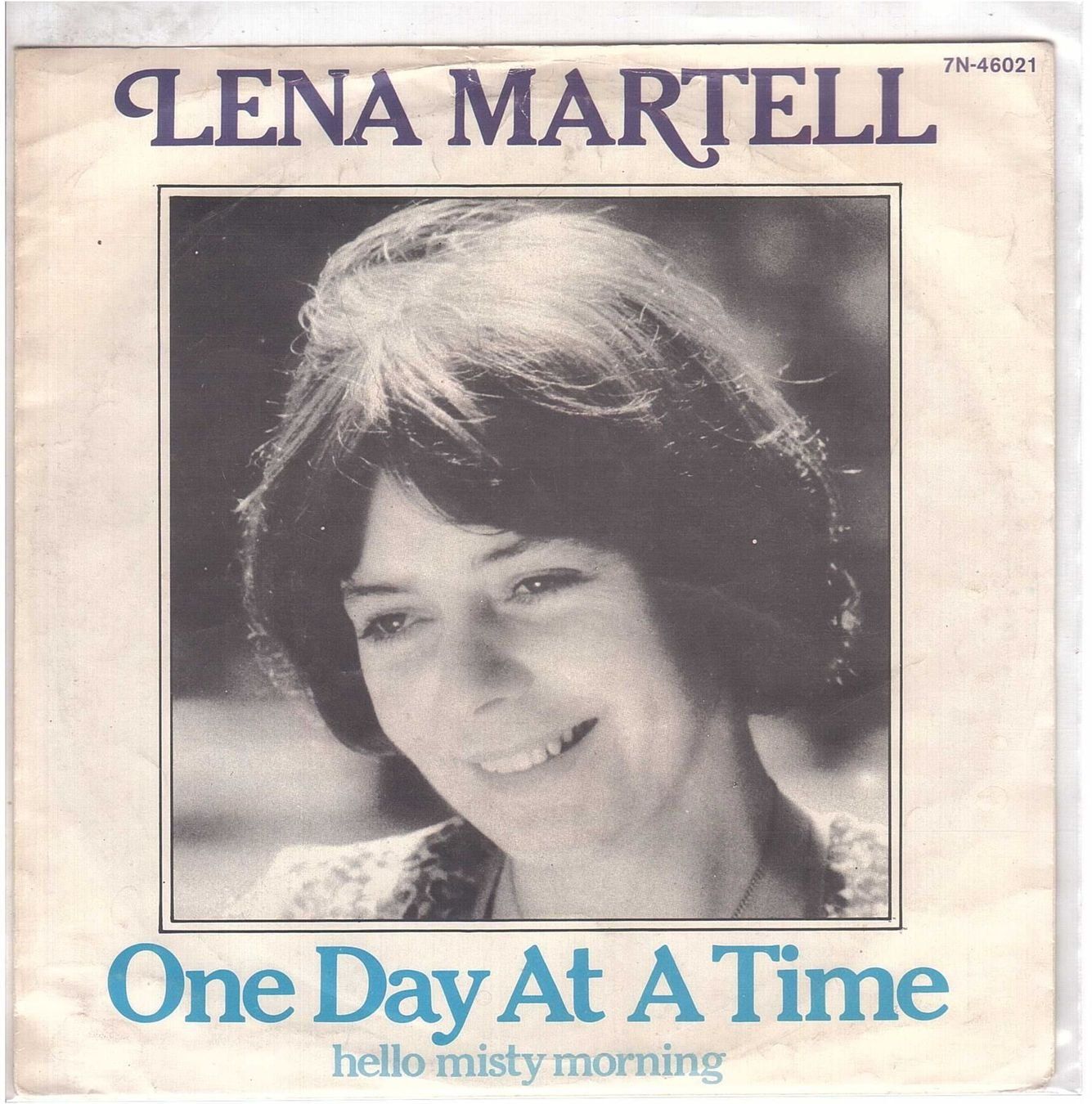 Dischi in vinile: Lena  Martell  --  One day at a time  Single7 – Usato da Rheinau venduto da asteng
