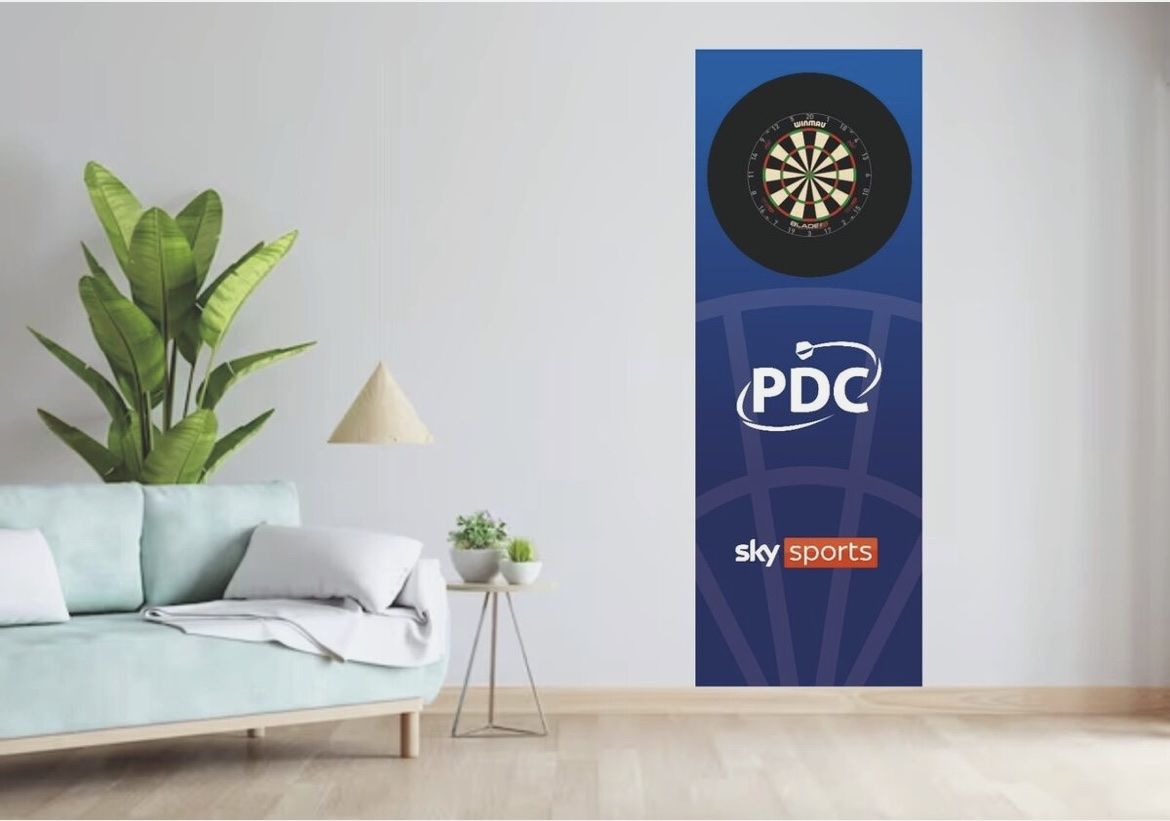 Freccette: Dartscheibe Surround Wall Graphic – Nuovo e nell'imballaggio originale da Fehraltorf venduto da Bazzae 1