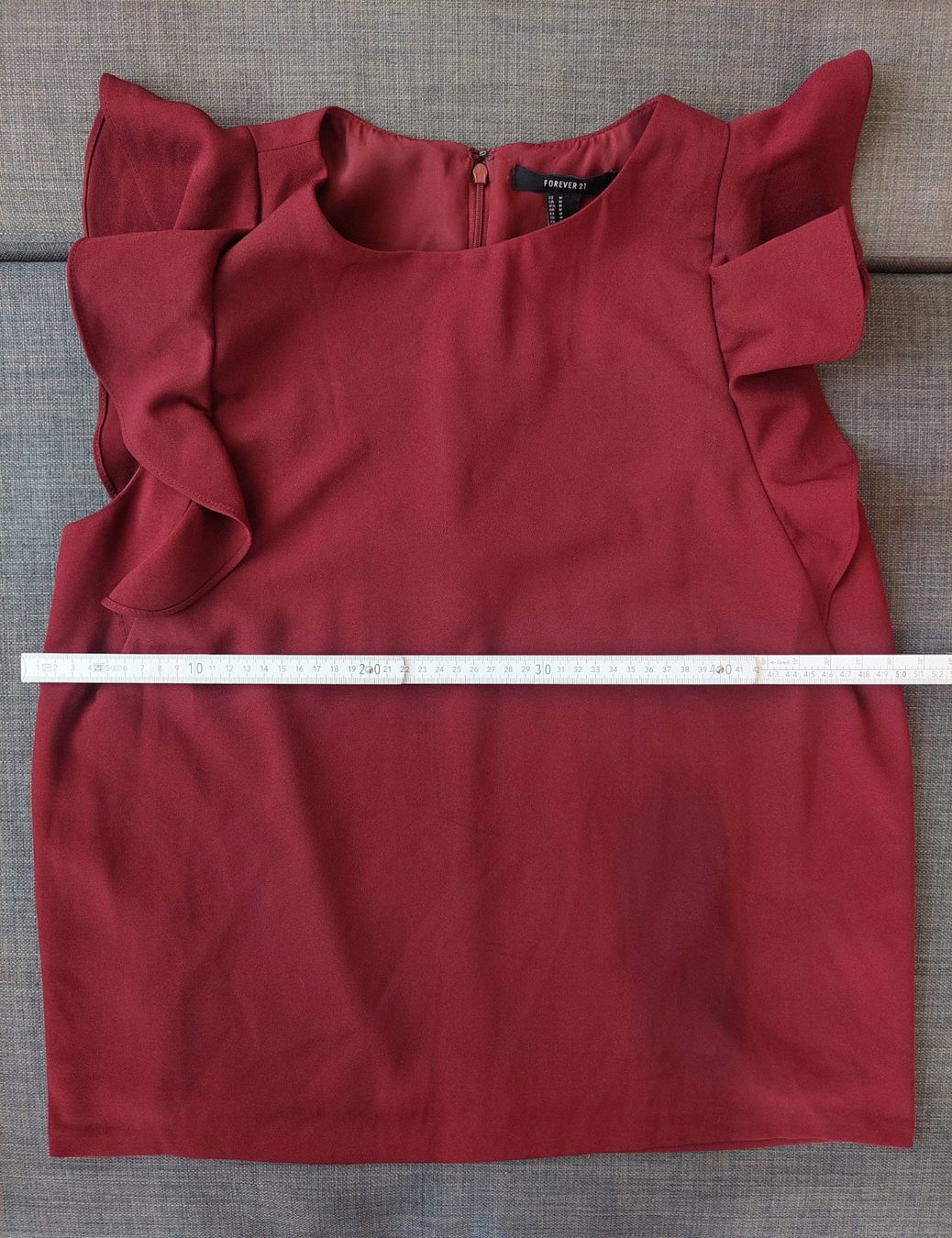 Camicette: Damen Bluse Forever 21 Weinrot, Gr. M – Usato da Sursee venduto da juliia_725 4