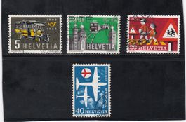 Timbres suisses 1956