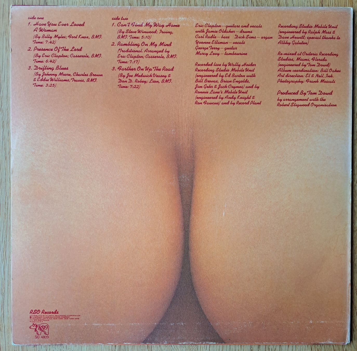 Dischi in vinile: Eric Clapton - E.C. was here – Usato da Meggen venduto da Ricardokoch 1