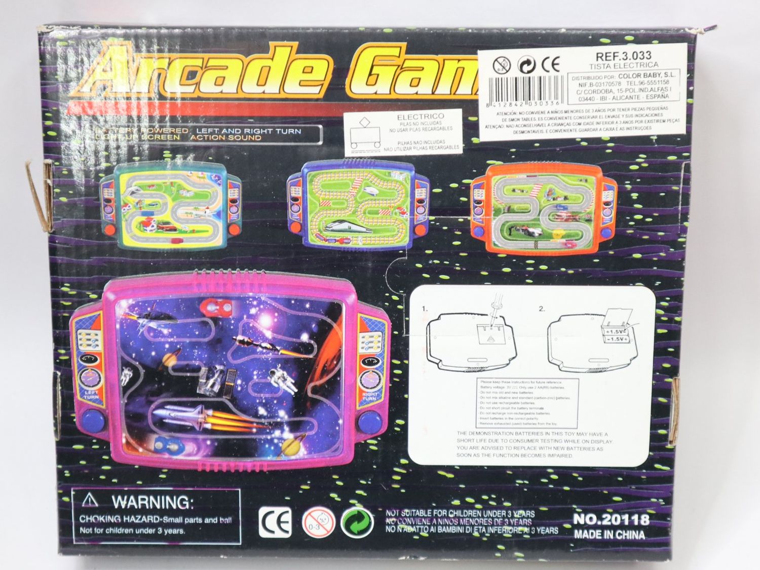 Jouets: Vintage Arcade Space Game Spiel Rennbahn – Neuf (Voir description) à Eschenbach SG par Astalavista 1