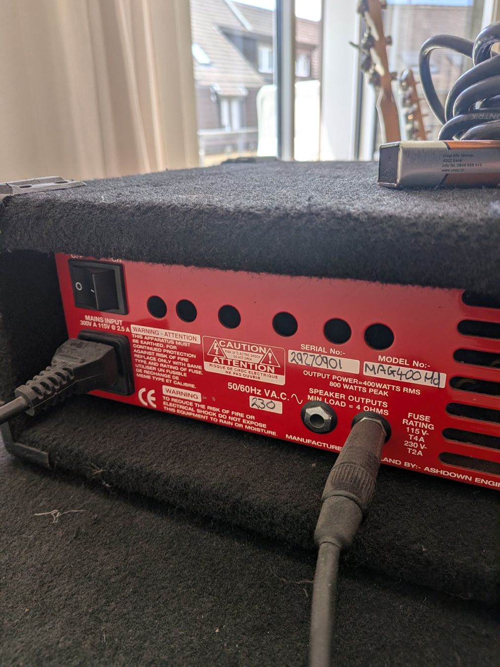 Ashdown Engineering Amplificatori: Bassamp (Hartke Box & Ashdown Top) – Usato da Zürich venduto da anbrae 6