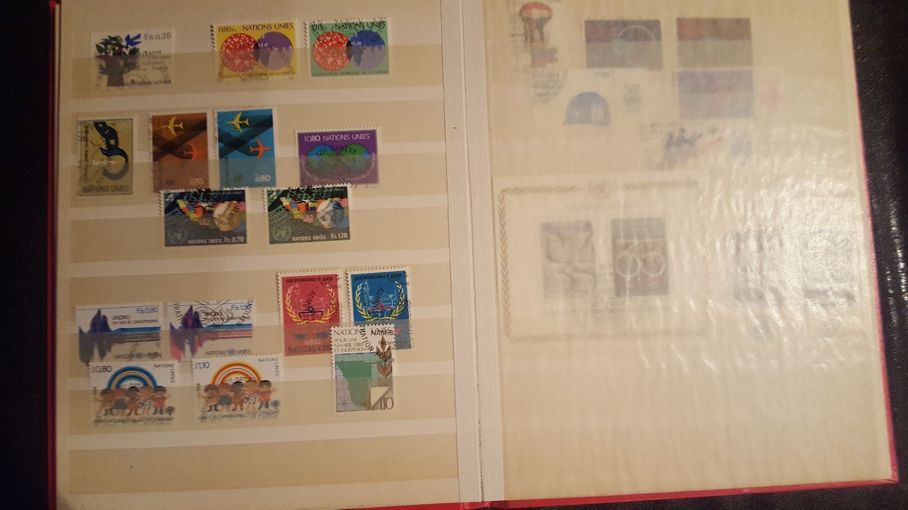 Alben: Sammlung Uno Genf 1969-1982 ET + ** – Neu (gemäss Beschreibung) aus Remetschwil von Hofiii 3