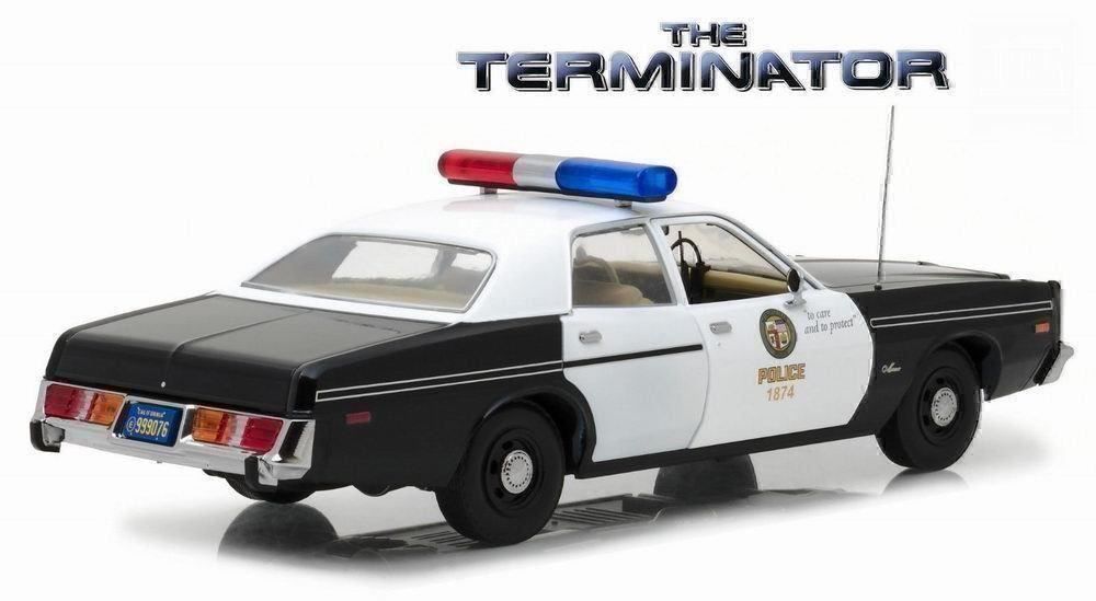 Dodge Modellini d'auto: DODGE MONACO TERMINATOR 1:18 GREENLIGHT – Nuovo e nell'imballaggio originale da Suhr venduto da Moebelsiralfred 3