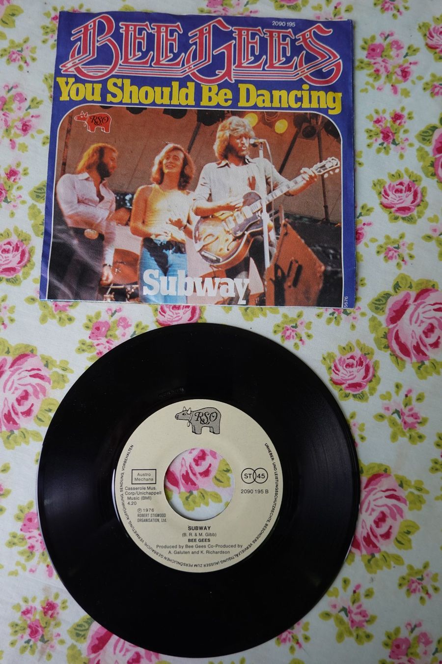 Dischi in vinile: Bee Gees: you should be dancing - Single Schallplatte Vinyl – Usato da Jona venduto da JOberg_25 2