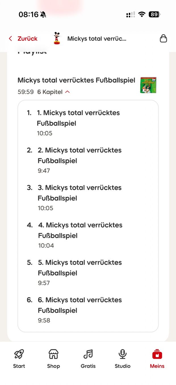 Tonies Figurines: Tonie Micky (Deutsch) – D'occasion à Pfäffikon SZ par Syndrome379 2