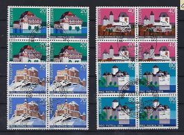 Pro Patria Viererblocks1978 gestempelt   15137