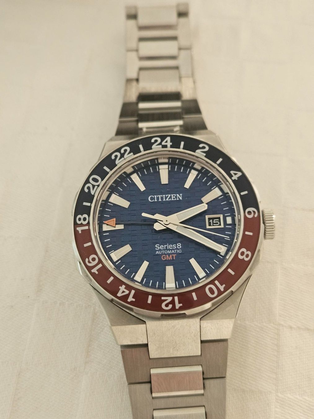 Citizen Orologi: Wunderschöne CITIZEN Pepsi, NB6030-59L, full set – Usato da Glattpark(Opfikon) venduto da Harrincourt 1