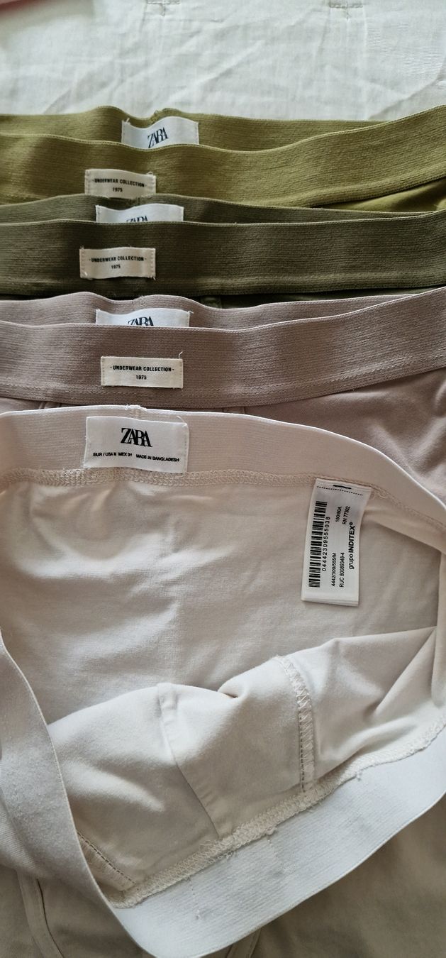Biancheria intima: 4 Boxer Zara Uomo Taglia S – Nuovo (secondo la descrizione) da Volketswil venduto da agc_th5j 1