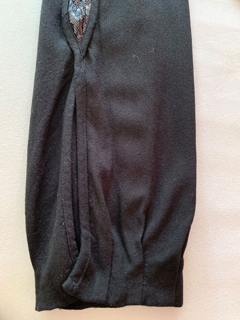 Pantaloni: schwarze Hose mit Pailletten – Usato da Hölstein venduto da dia_7d6n 4