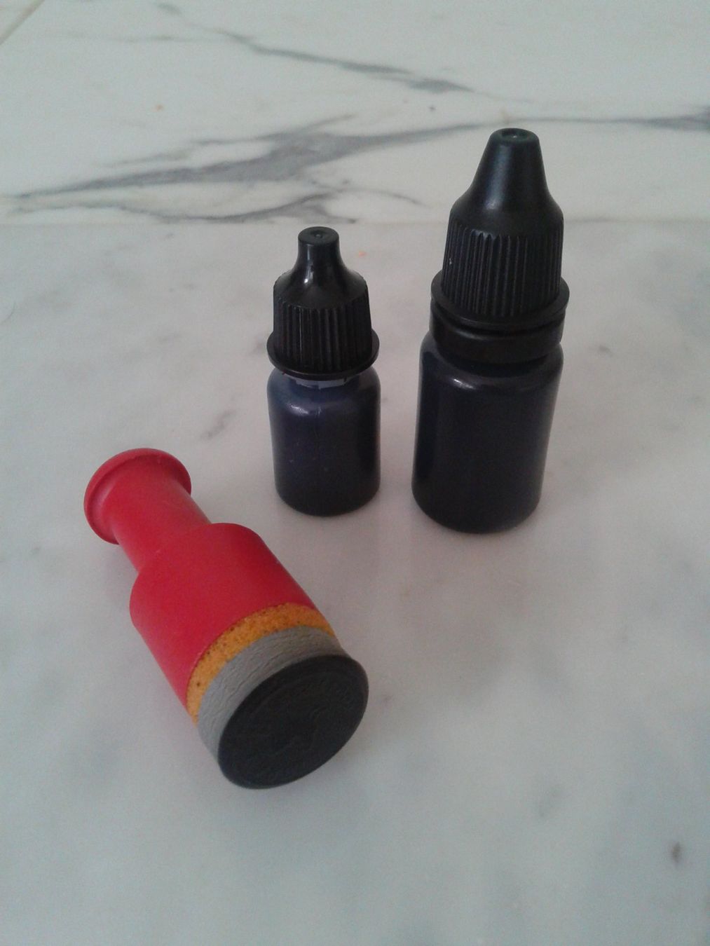 Timbri: schöner Eierstempel neuwertig mit Stempelfarbe – Nuovo (secondo la descrizione) da Camorino venduto da Campellino 2