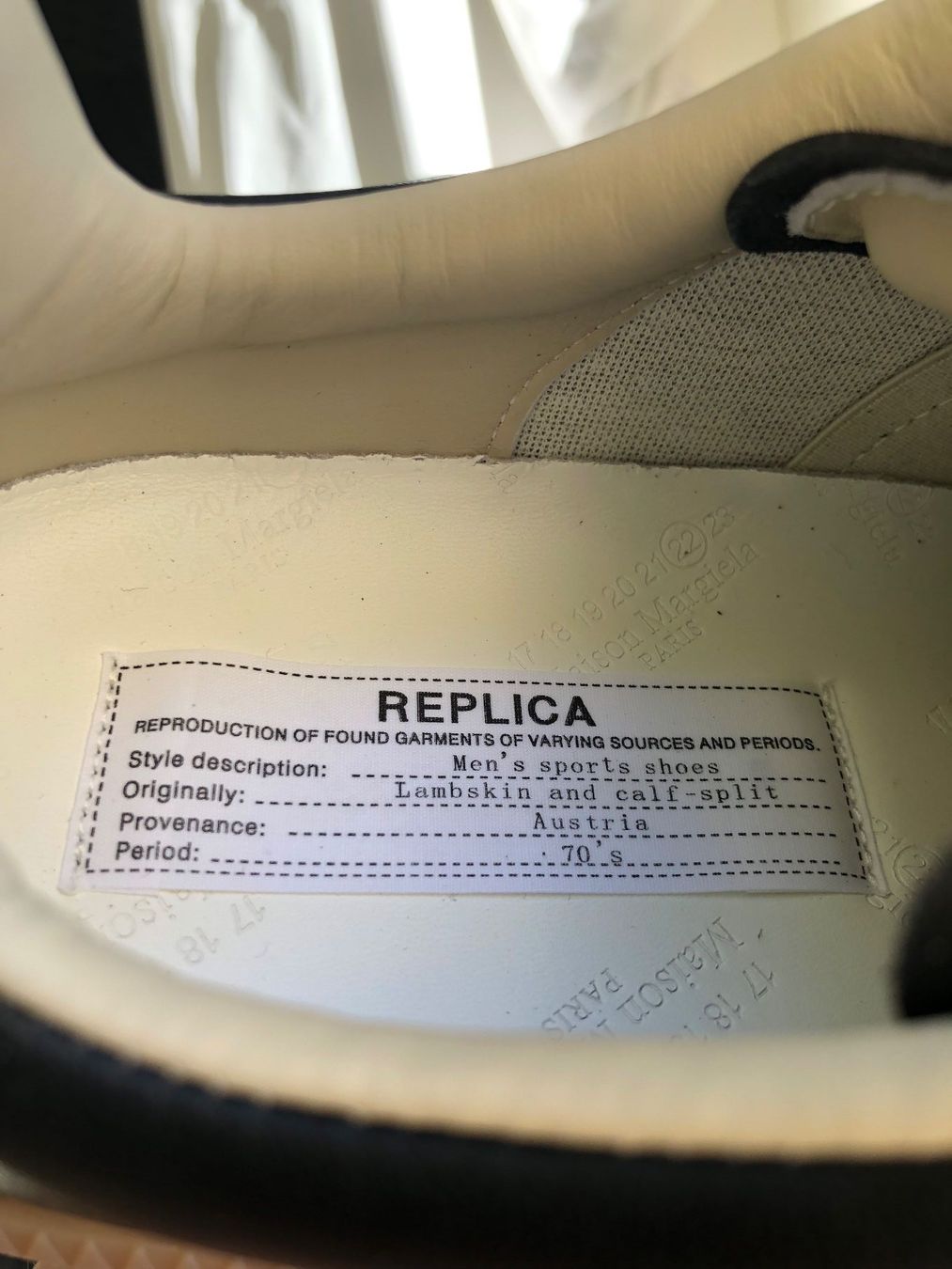 Maison Margiela Scarpe da uomo: Maison Margiela Replica sneaker 43 size – Usato da Eggersriet venduto da Soul_tree 4