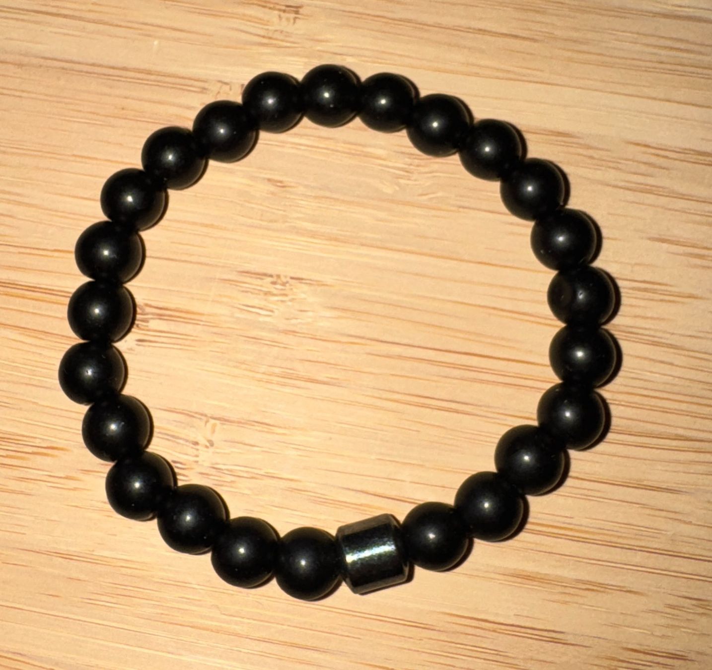 Bracciali & Braccialetti: Perlenarmband, Armband, schwarz, bracelet, black – Nuovo e nell'imballaggio originale da Winterthur venduto da YaV