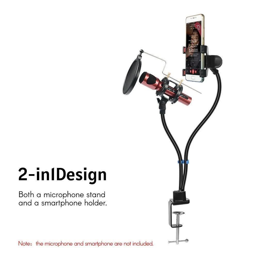 Wandhalterungen: Mikrofonständer 2 in 1 phone Clip Halter – Neu und originalverpackt aus Malans GR von BUYBEST-Schweiz 3