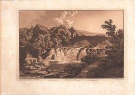 Dornach   Braunton-Aquatinta von Birmann