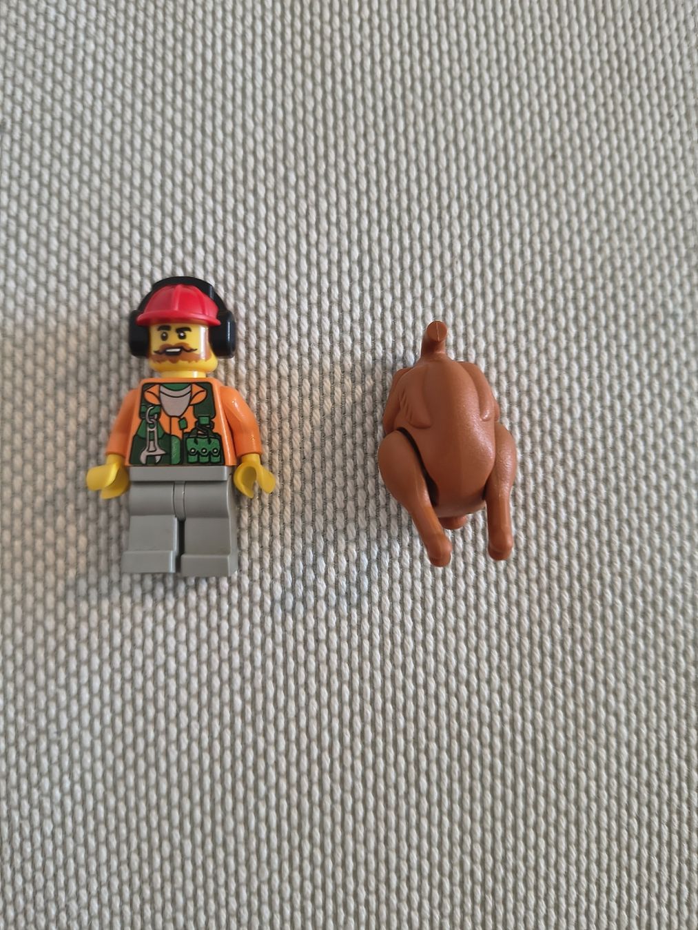 Lego Giocattoli: Lego Minifigur Koch mit Truthahn  – Usato da Biel/Bienne venduto da aru_f99n