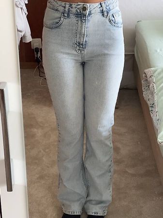 Jeans bootcut bleu