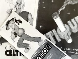 Celtique Cigarettes - 3 alte Werbungen / Publicités 1935/36