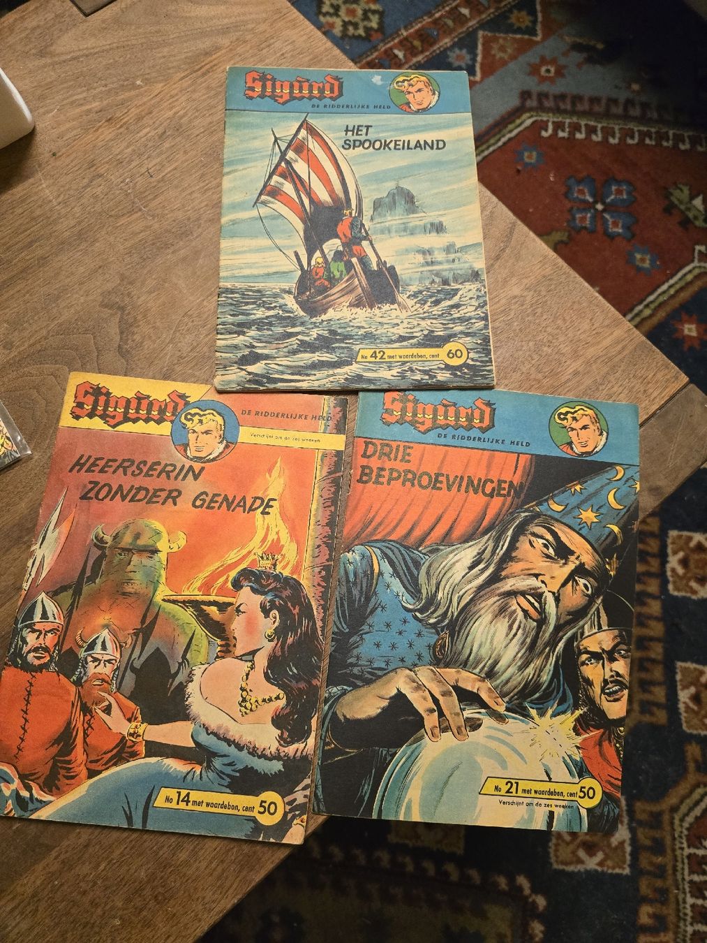 Comics: 3 alte Sigurd Comics - Holländisch / Dutch (D) – Gebraucht aus Rorschach von TimelessTrading