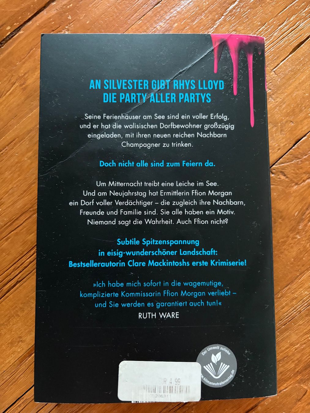 Libri: Clare Mackintosh - Die letzte Party – Usato da Langnau am Albis venduto da jud_62d8 1