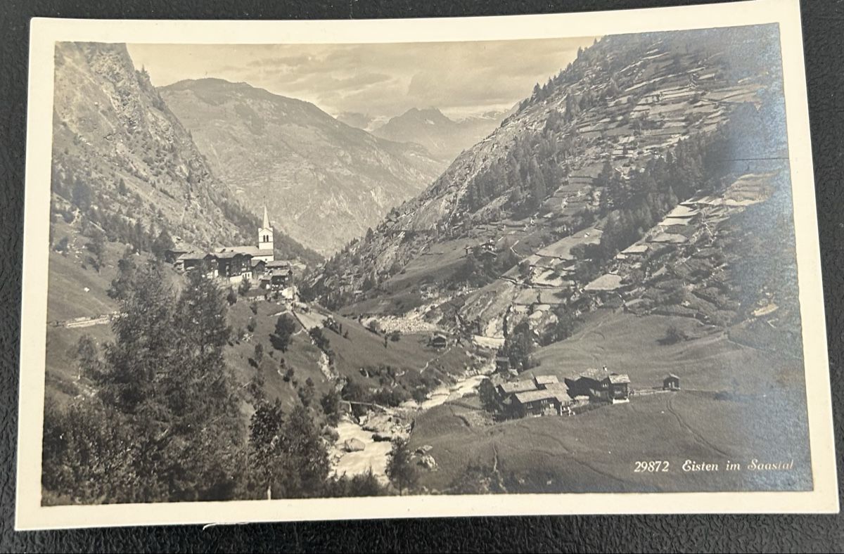 Cartoline postali: Fotokarte Eisten im Lötschental  – Usato da Horw venduto da Tellbub