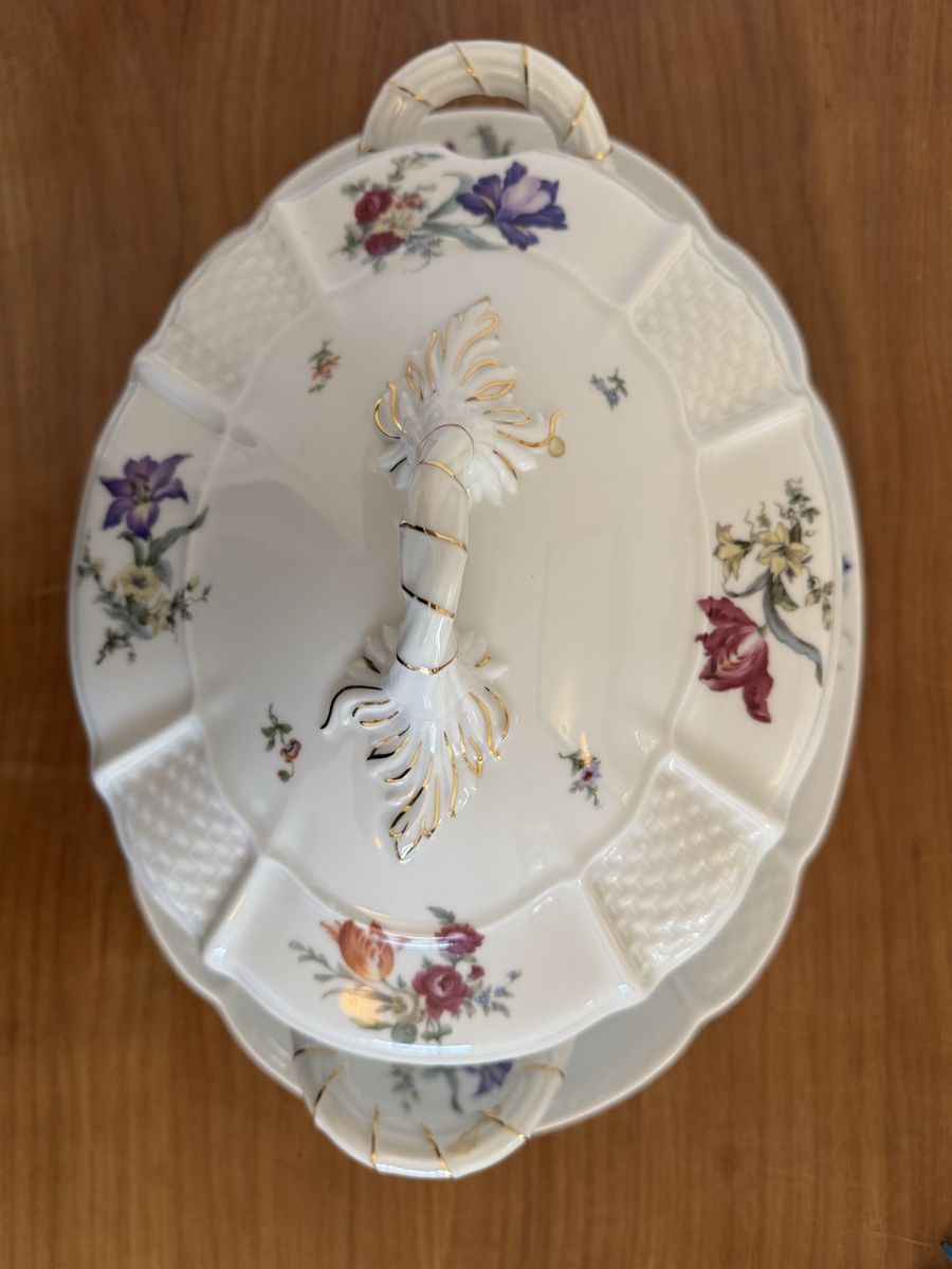 Rosenthal Ciotole: Rosenthal - Ovale Suppenterrine mit Deckel und Servierplatte – Usato da Zürich venduto da Nobs1 5