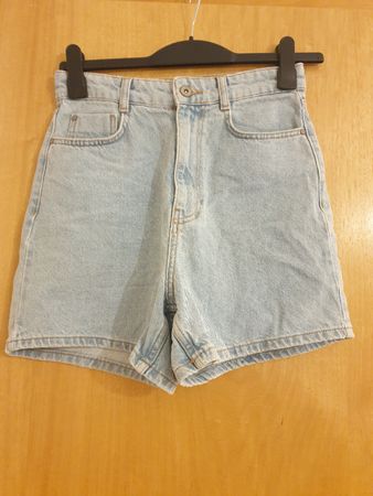 Shorts en jean, Zara, XS, bleu clair, très bon état