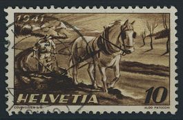 1941 - Anbauwerk - Abart - gestempelt