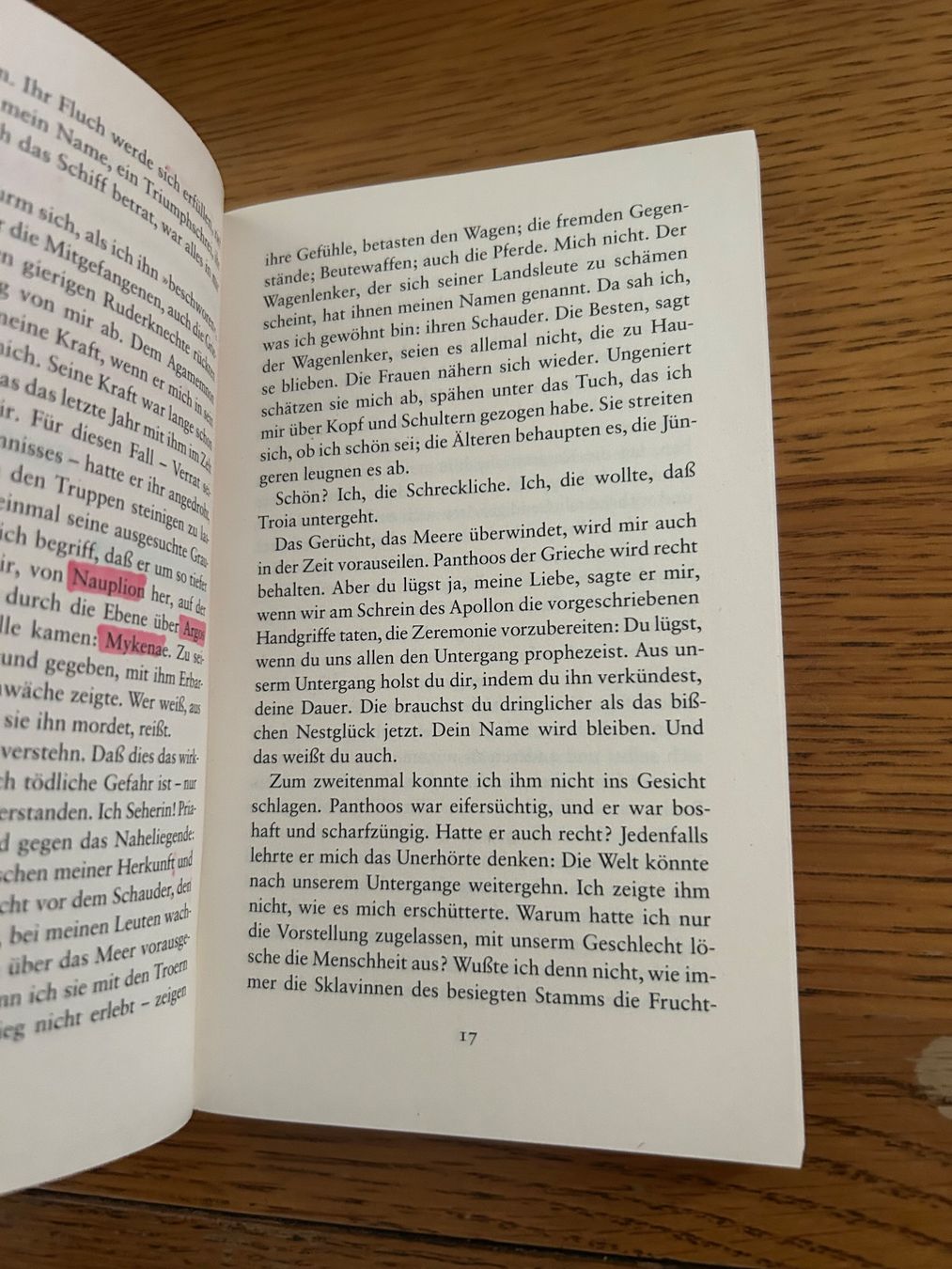 Libri: Christa Wolf – Kassandra | Erzählung – Usato da Oberkulm venduto da angela_05 7