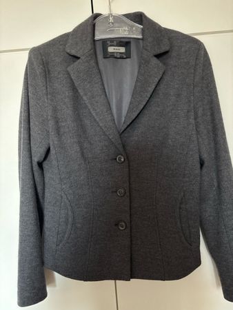 Riani Woll-Blazer, Grau, Grösse 40/42 – Top Zustand!