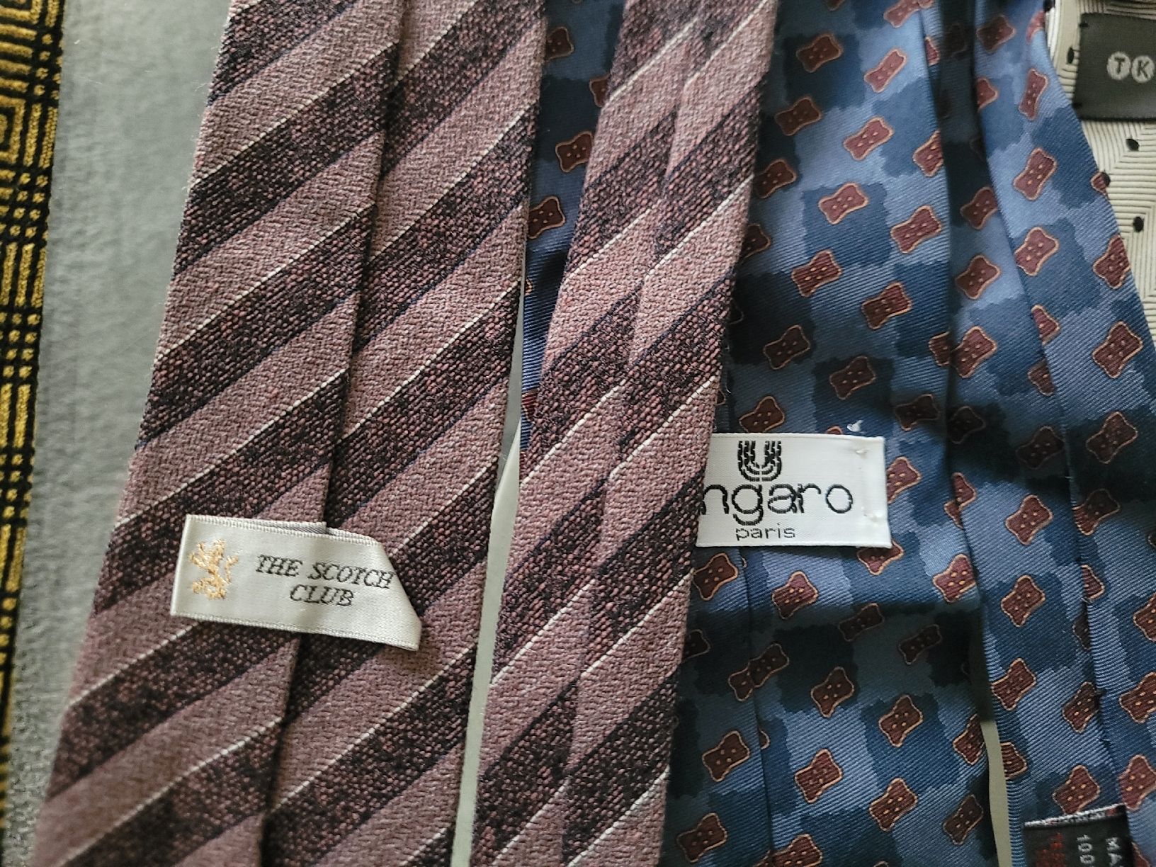 Cravatte: Pre-owned men's tie collection - stylish fall bundle (55) – Usato da Meyrin venduto da Retro-GZ 5