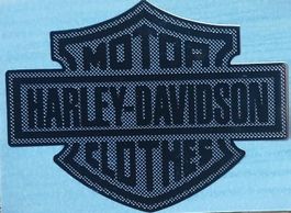 Sticker Harley Davidson fin en métal J013